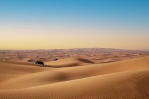 desert, sand, dunes